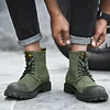 Fashion Boots of Suede for Men / Casual Classic Shoes British Style / Ankle Boots for Motorcycle