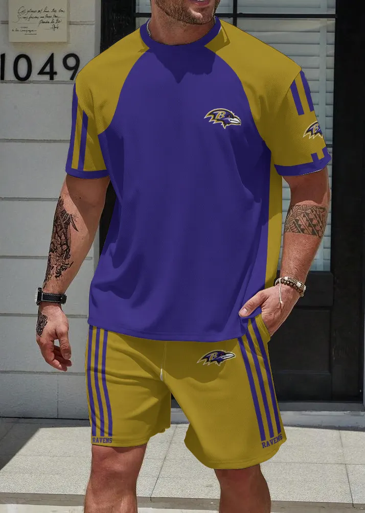 Baltimore Ravens Limited Edition Top And Shorts Two-Piece Suits