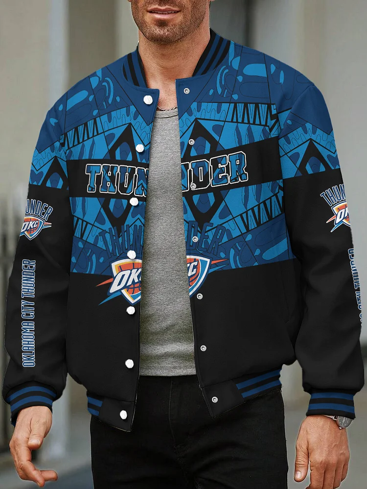 Oklahoma City Thunder Limited Edition Full-Snap Casual Jacket