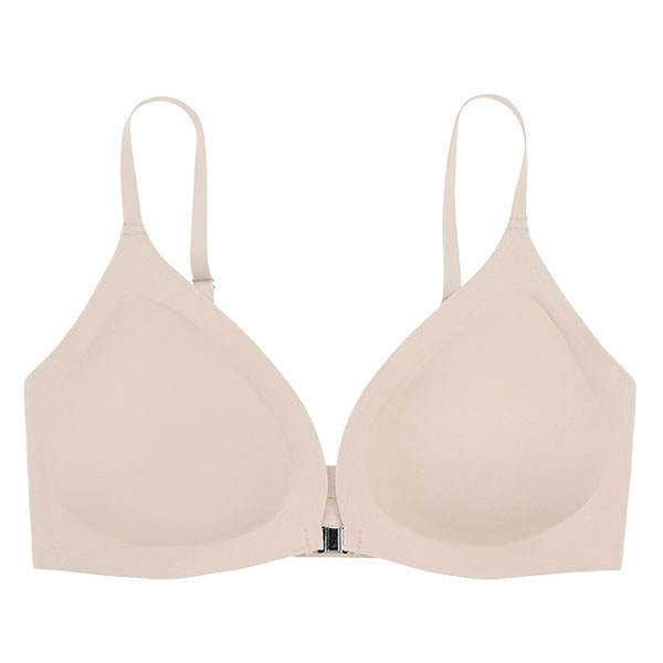 (3 vnt = 39€) Priekinis mygtukas šilko liemenėlė be plieninio žiedo 细肩内衣 James Yang