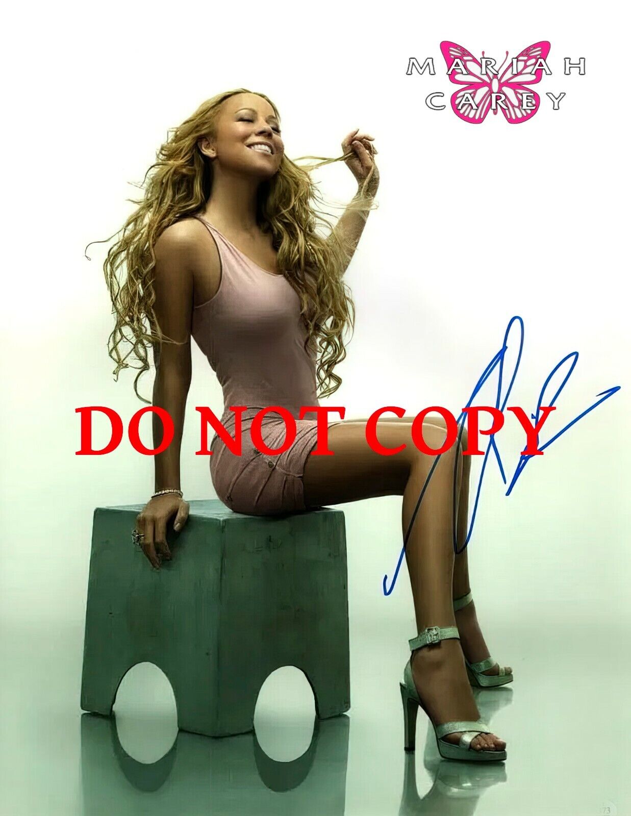 Mariah Carey - Autographed Signed 8x10 Photo Poster painting (Fantasy) Reprint