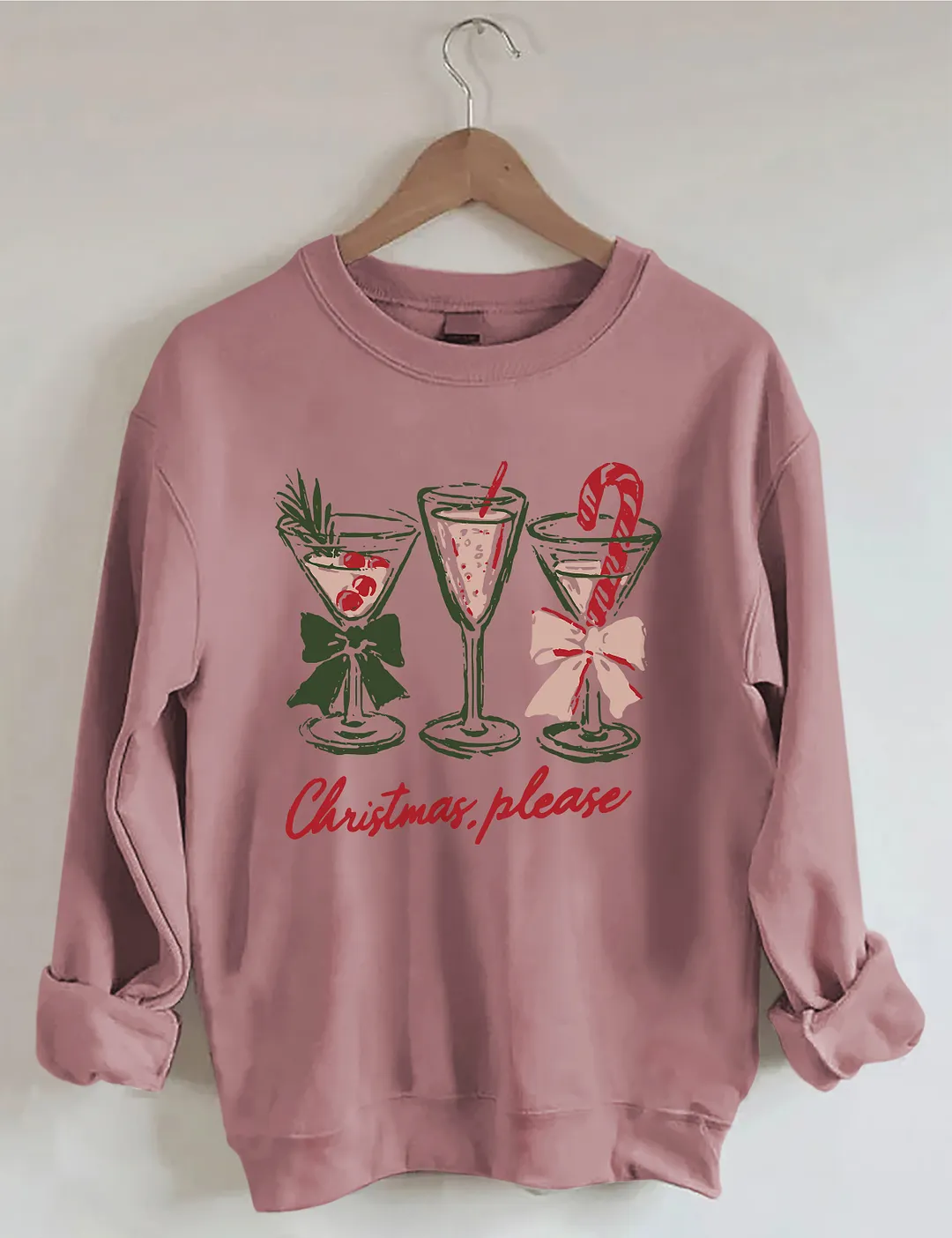 Christmas Please Sweatshirt