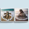(Multi-Style) Juses Beach Sculpture-11CT Stamped Cross Stitch 50*50cm/19.69*19.69in