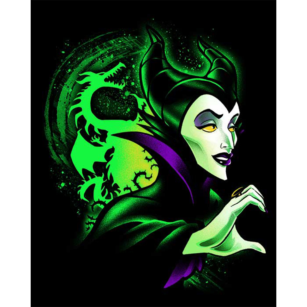 

Evil Mistress - Round Drill Diamond Painting - 30*40CM, Round diamond 30*40cm, 501 Original