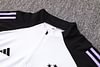 Joyfball 2024/2025 Germany Half-Pull Training Suit White Football Shirt 1:1 Thai Quality