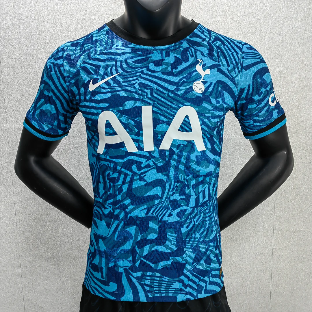 2022-2023 Tottenham Third Away Player Version Men's Football T-Shirt