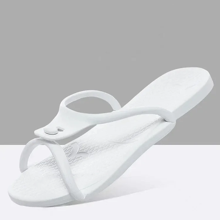 Foldable travelling slippers for women: Lightweight flip-flops for business trips, indoor and outdoor use shopify Stunahome.com