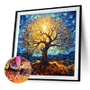 (40*40cm)Tree - Square AB Drill Diamond Painting
