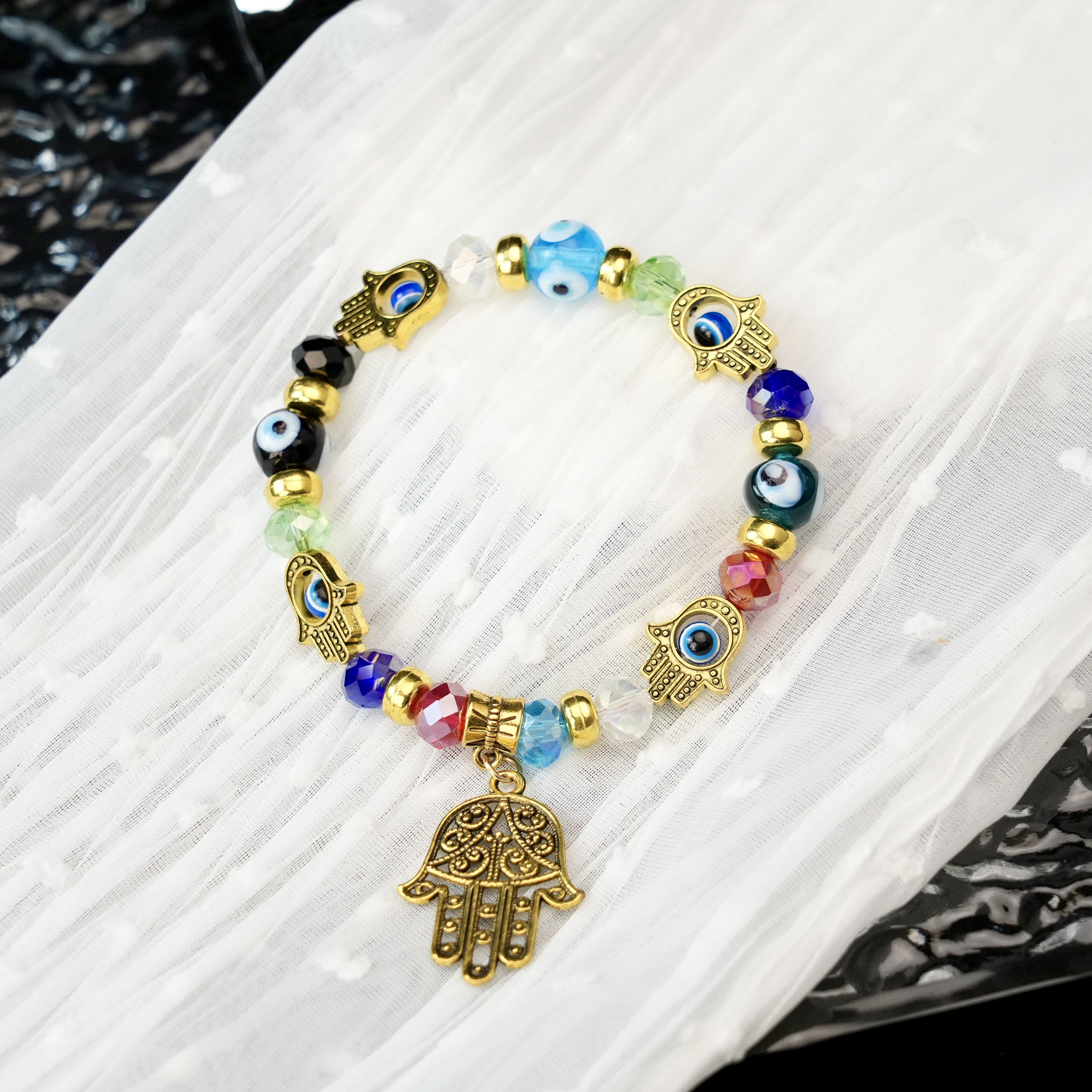 Rainbow Devil's Eye Bracelet