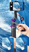 A14 Aluminum Alloy Quadruped Bluetooth Selfie Stick Outdoor Live Streaming Stand