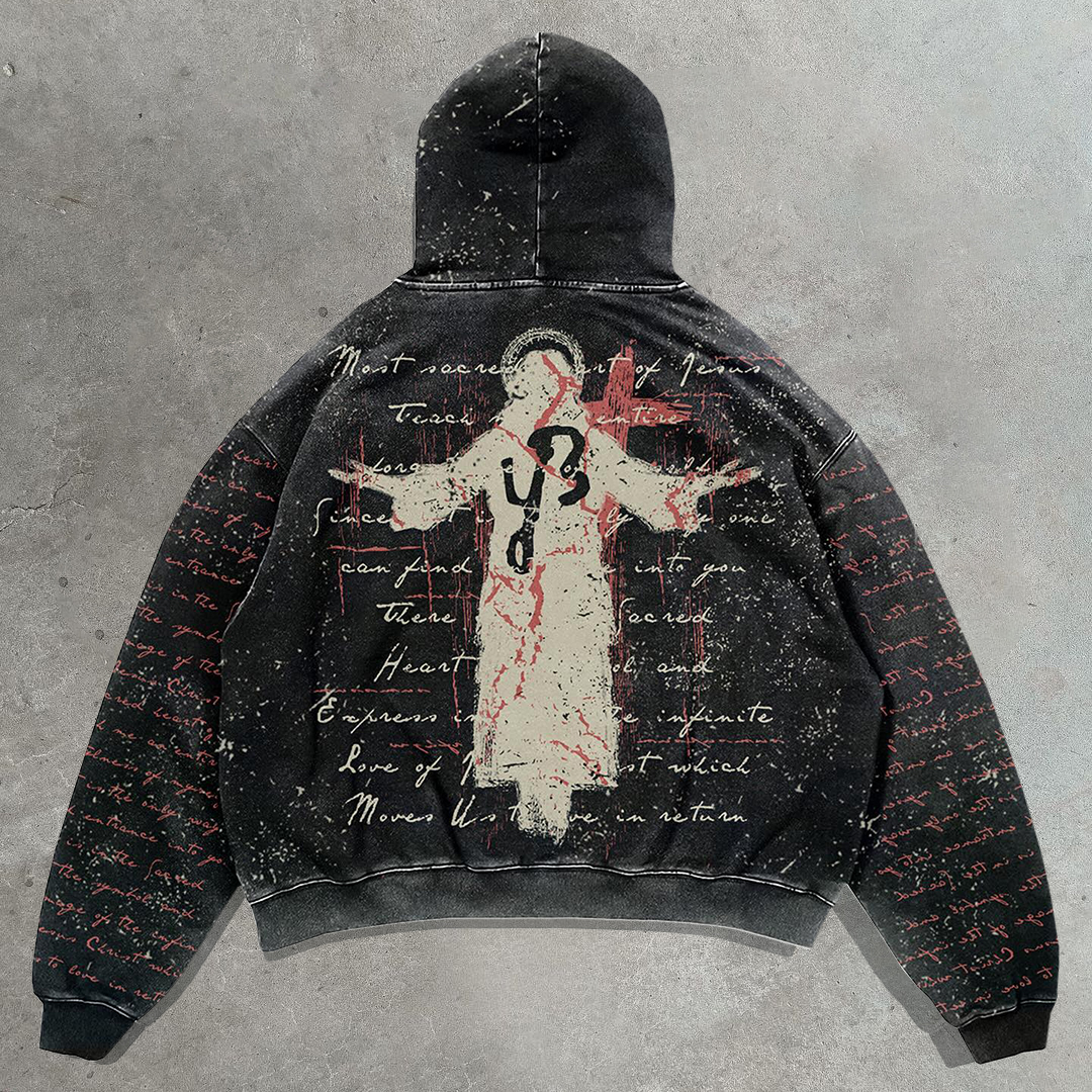 God casual street hoodie