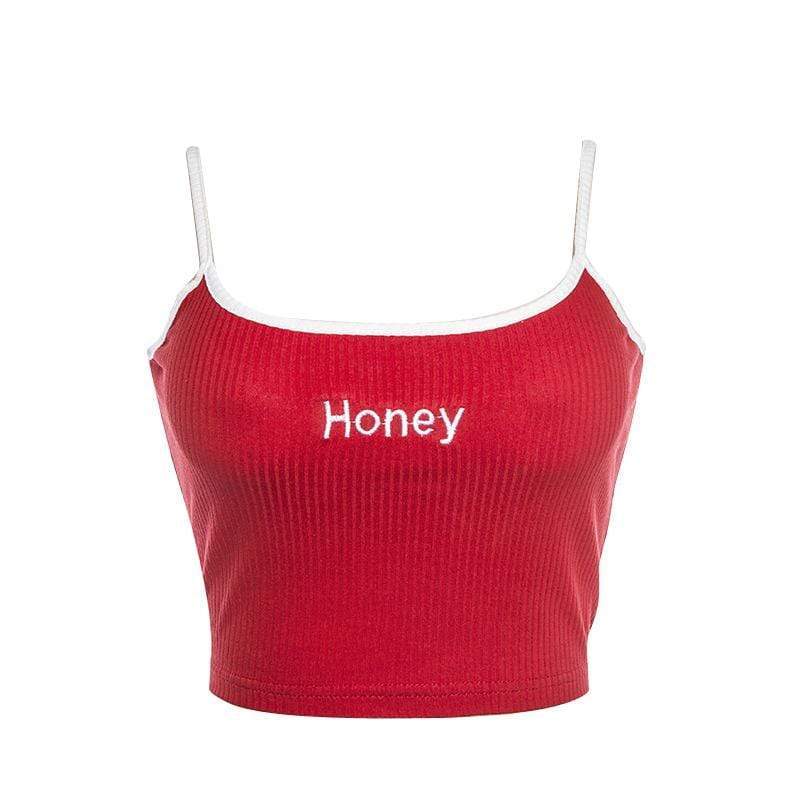 HONEY STRAPPY TANK TOP