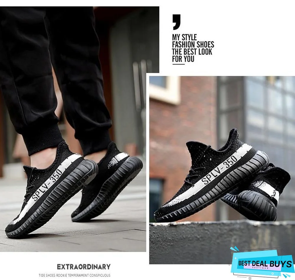 Men Vulcanized Light Weight Breathable Sneakers Fashion Lace-Up Unisex Sports Shoes