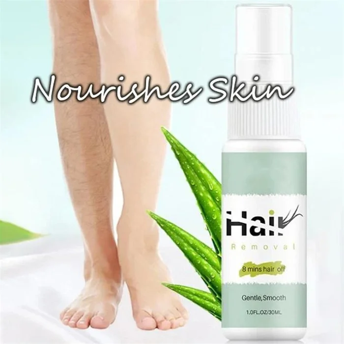 100% Natural Painless Hair Removal Spray
