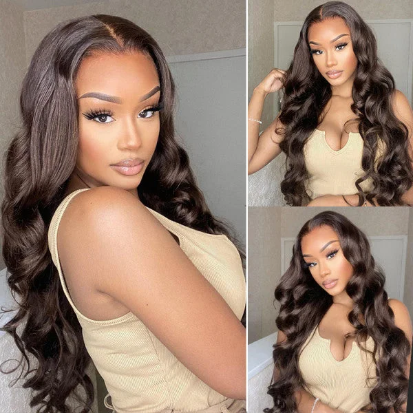 🔥 NO HEAT SLAY ‼️ How To Style Wig 🚫 NO HOT COMBS! HEATLESS CURLS!  Bodywave Lace Front Wig 