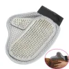 Silicone Pet Hair Comb Bath Brush Glove Gentle Efficient Cleaning Bath Massage Pet Grooming Dog Cat Supplies Pet Accessories
