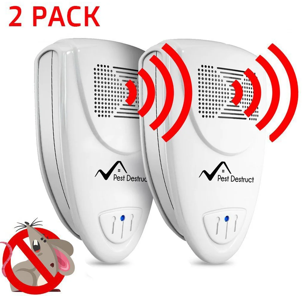 Ultrasonic Mice Repeller - PACK of 2、、sdecorshop