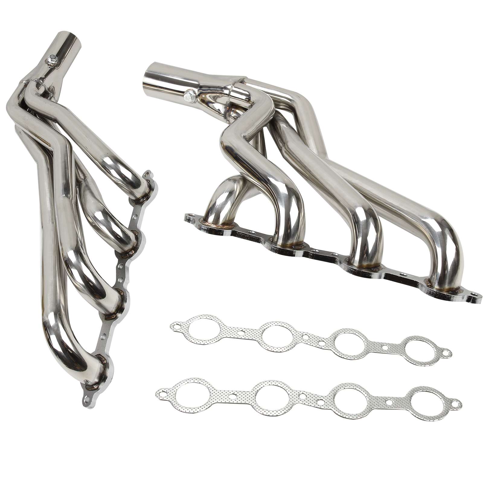 For Chevy C10 LS Truck Long Tube Headers 1 3/4