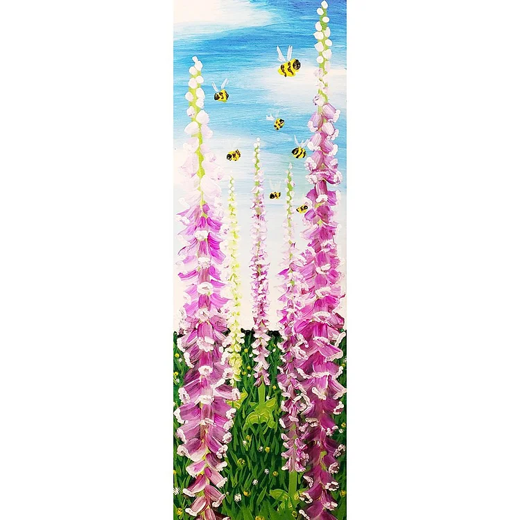Flower | Full Round/Square Diamond Painting Kits | 30x90cm