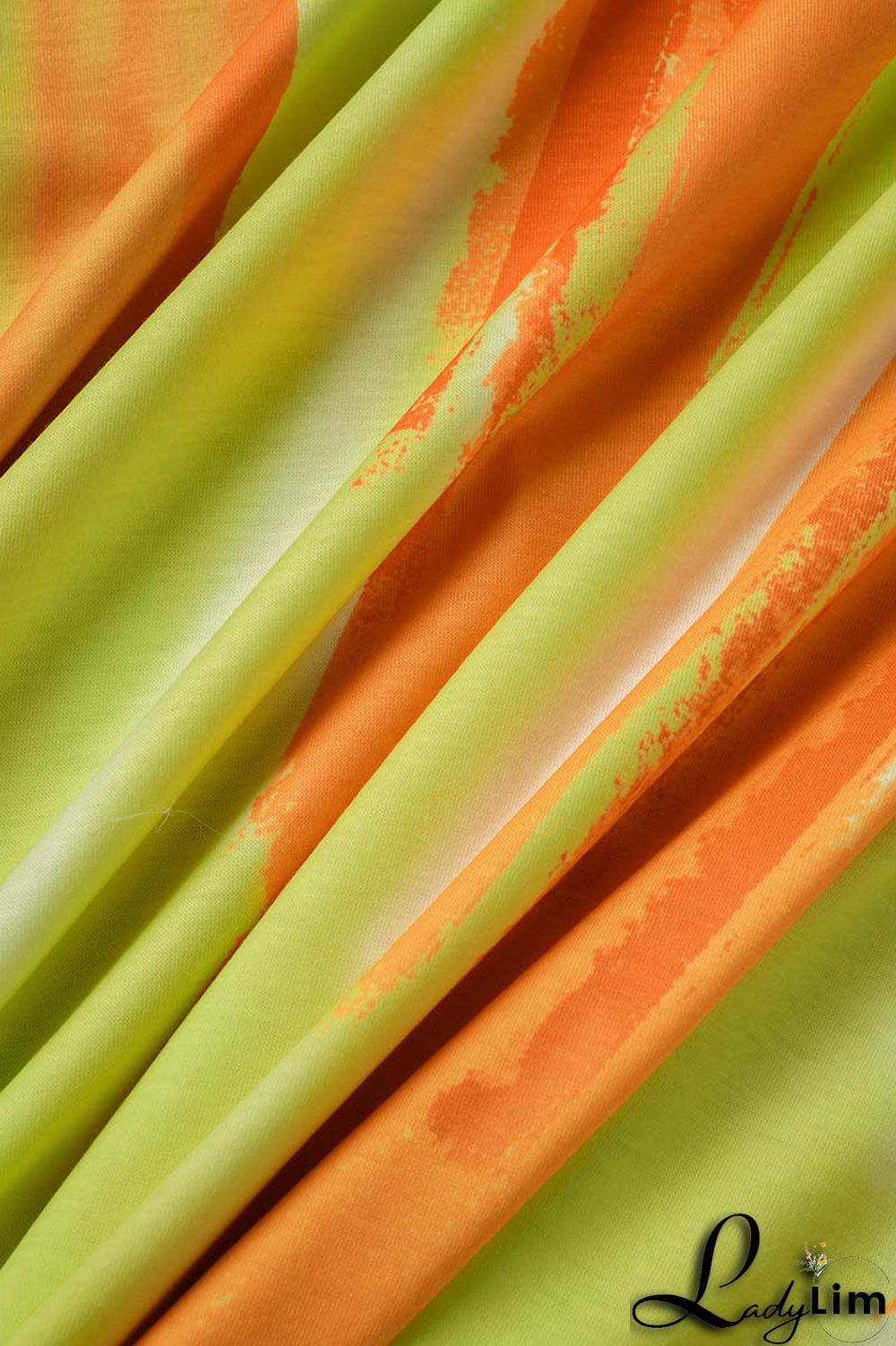 Yellow Sexy Print Patchwork Spaghetti Strap Sling Dress Dresses