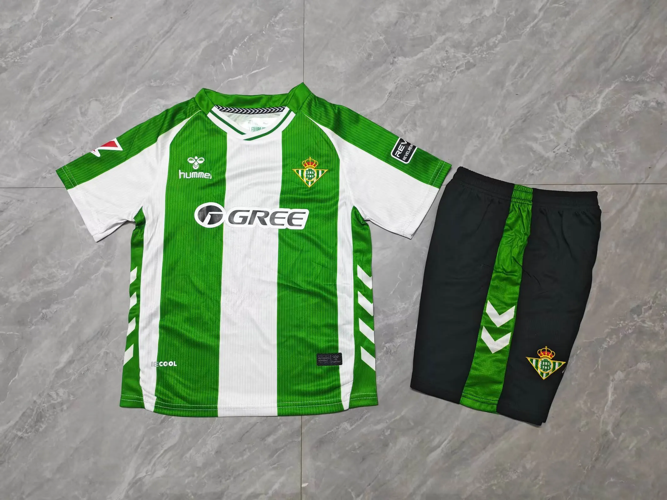2025-2026 KIDS Real Betis Home Football Shirt 1:1 Thai Quality- Maxi Kit