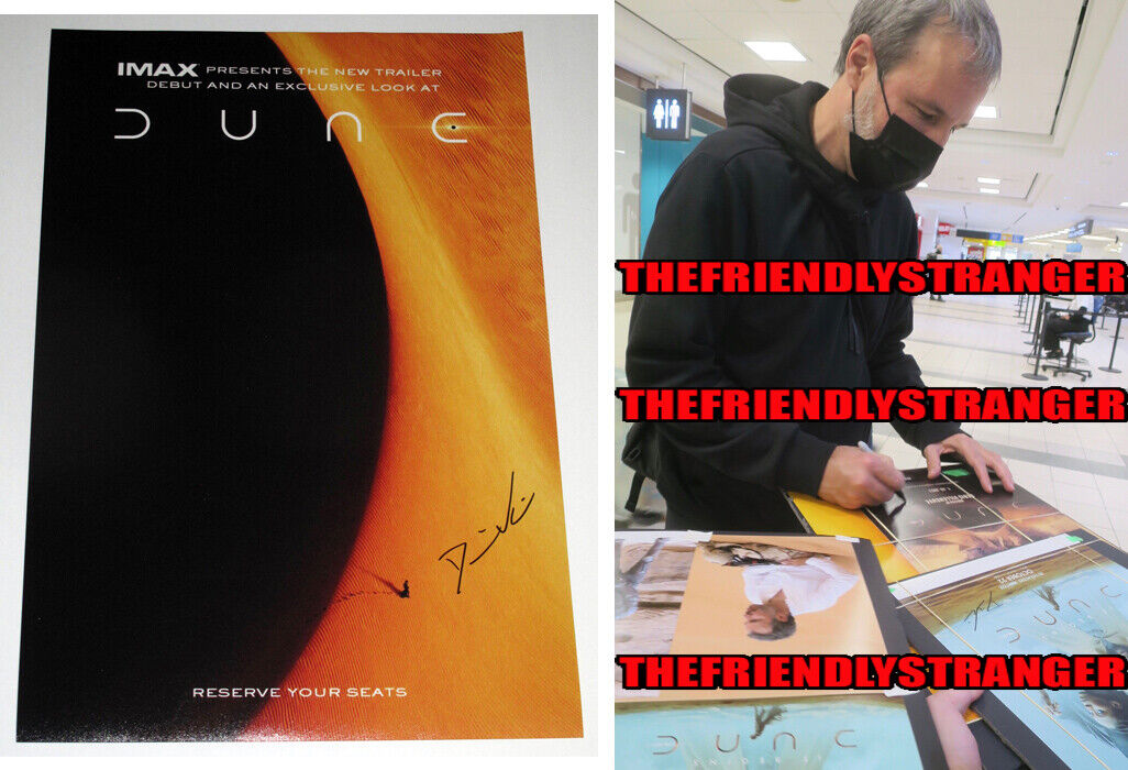 DENIS VILLENEUVE signed Autographed DUNE