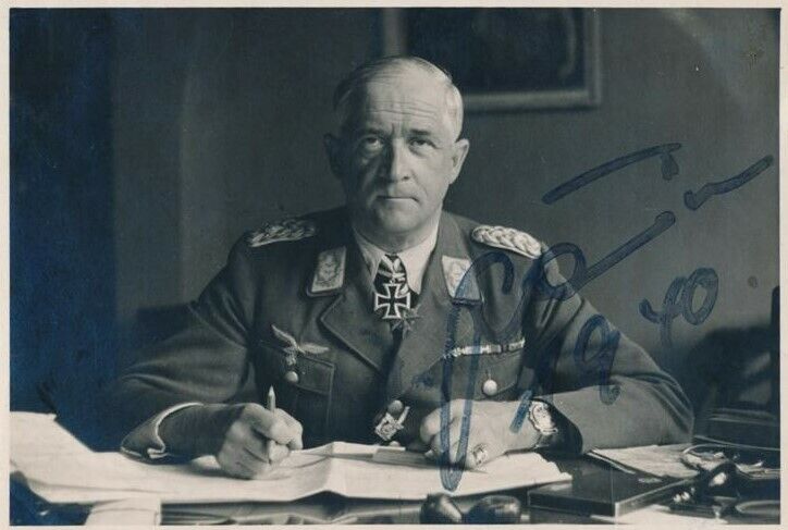 ROBERT RITTER VON GREIM Signed Photo Poster paintinggraph - Ace Fighter Pilot WW1 - preprint