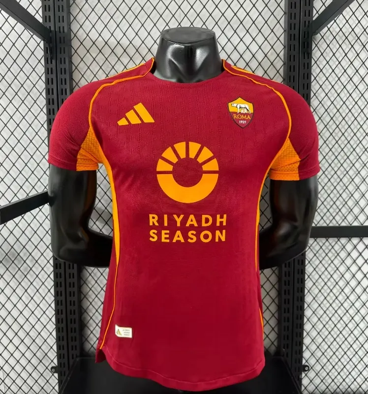2025-26 Roma Home Jersey - Player Edition