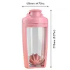 500ml Protein Shaker Bottle Leak Proof Cup for Protein Mixes Supplement Shakes