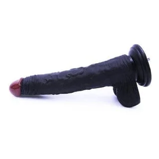 khalesex 13.3 Inch Long Dildo(Black) Sex Machine Attachment