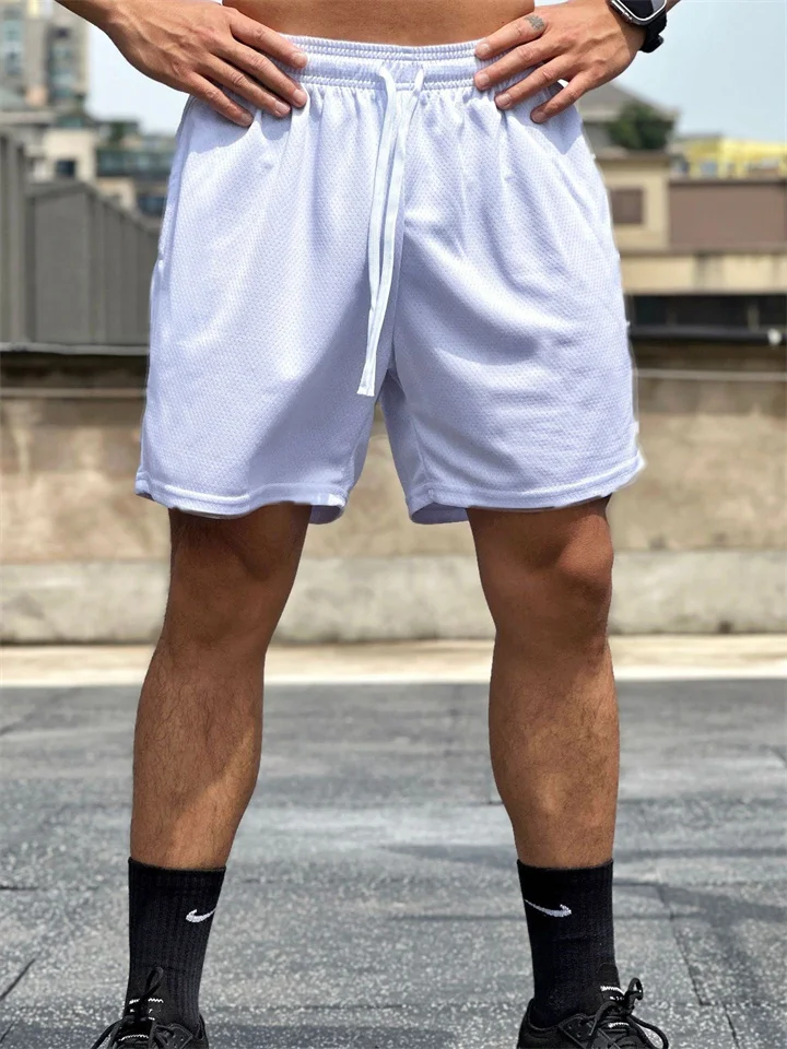 Summer Sports Casual Shorts Men's Five Shorts White Black Green Blue Khaki-Cosfine