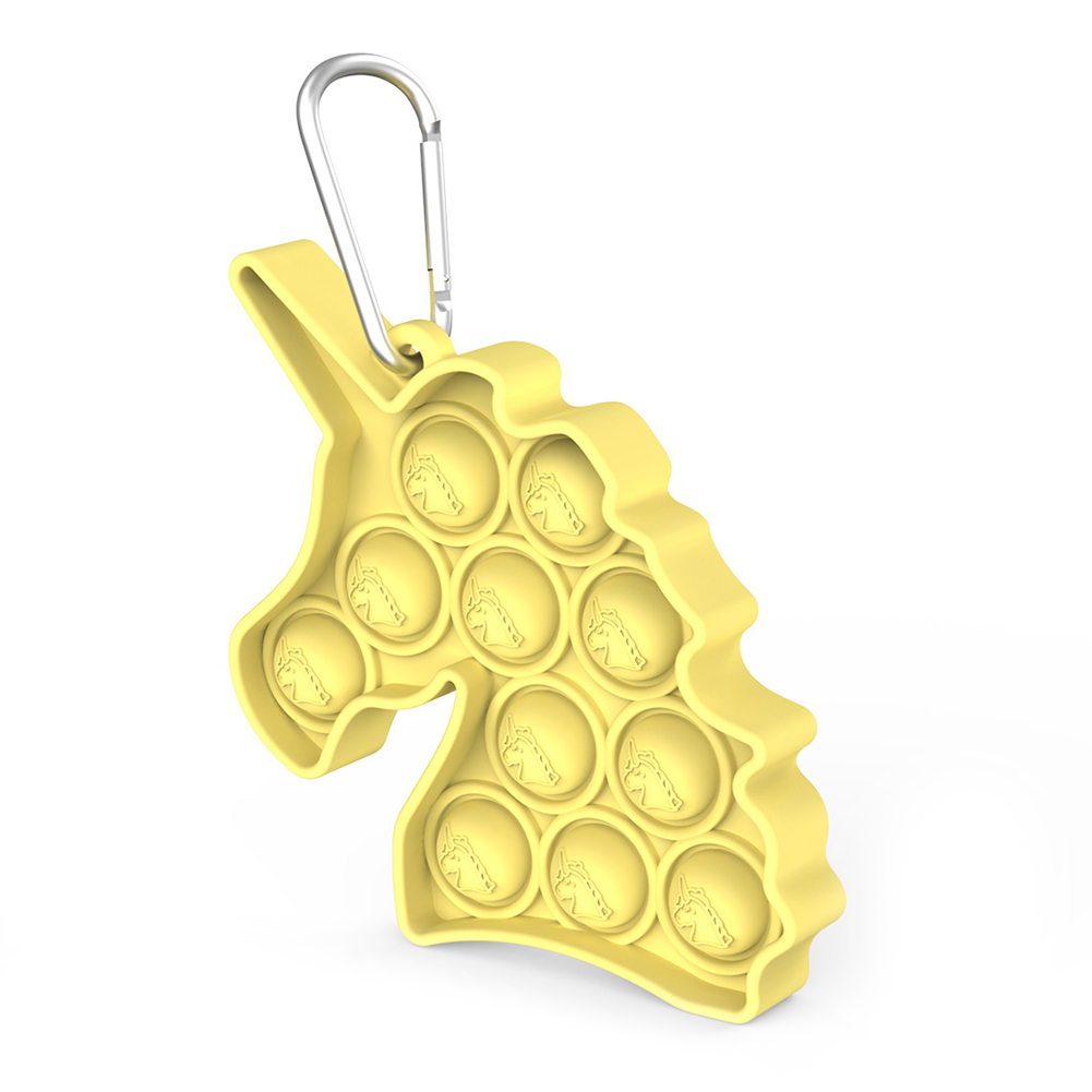 

Horn Horse Light Yellow - Keychain Pendant, Champagne, 501 Original