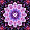 Abstract Art Painting Flower | Full Round Diamond Painting Kits