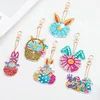 6Pcs DIY Diamond Painting Goblin Keychains