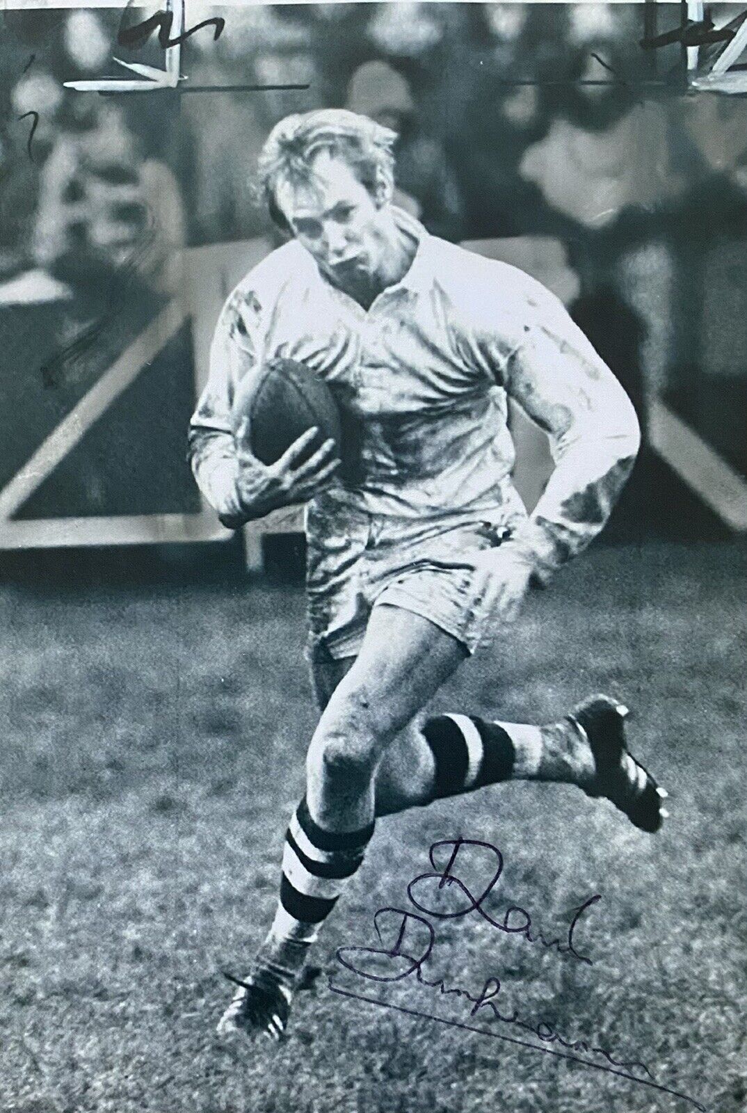 David Duckham Genuine Hand Signed England 6X4 Photo Poster painting 5