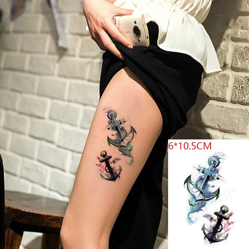 Waterproof Temporary Tattoo Sticker sexy English Letter Words Arrow Fashion Pattern Flash Tatoo Fake Tatto for Women Men