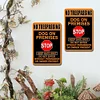 2PCS Warning - Metal Tin Signs Set(8*12Inch)