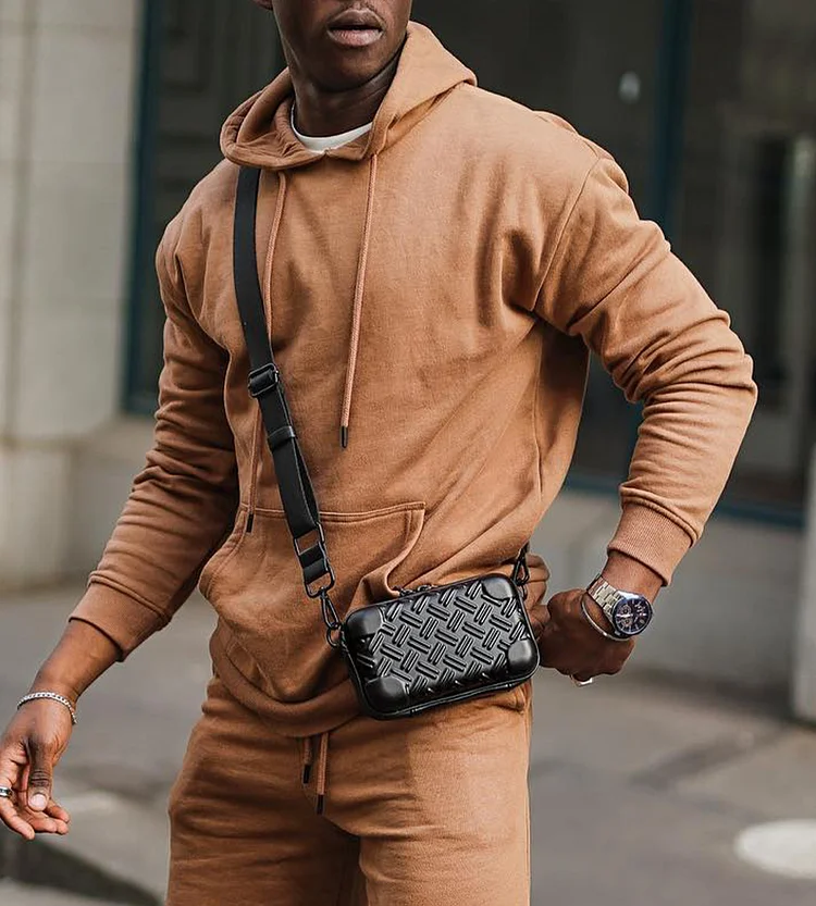 Solid Long Sleeve Hoodie
