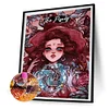 Diamond Painting -5D Full Round Drill Aquarius Girl