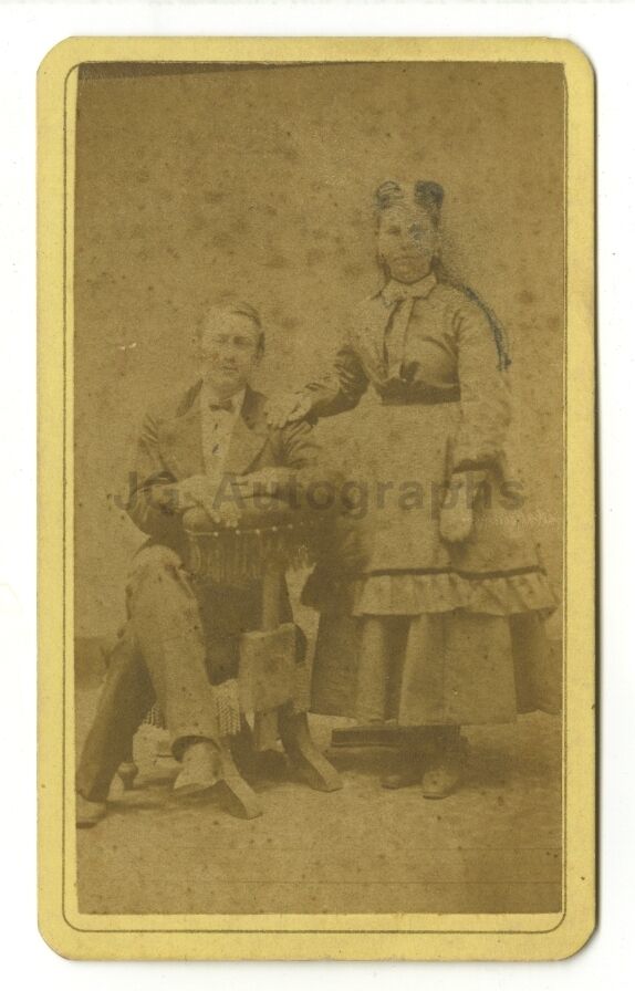 19th Century Fashion - 19th Century Carte-de-visite Photo Poster paintinggraph - St. Joseph, MO