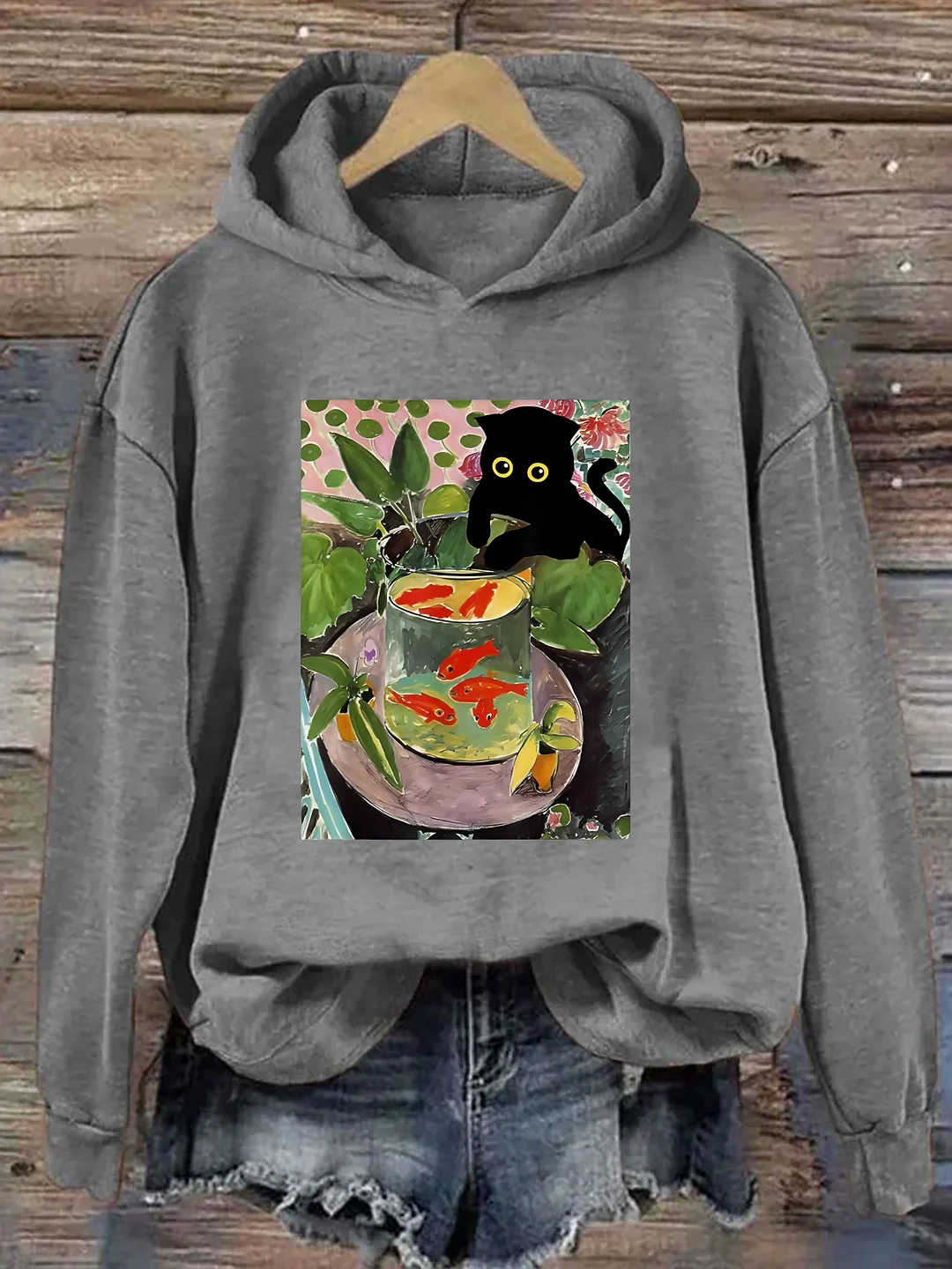 Henri Matisse Goldfish Vintage Art Hoodie