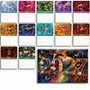 Beauty 2027 DIY Diamond Painting Calendar for Adults Wall Ornaments Diamonds Arts Dates 11.81x9.45 Inch Gem Painting Art Walls Date for Home Business Office Planning Decor