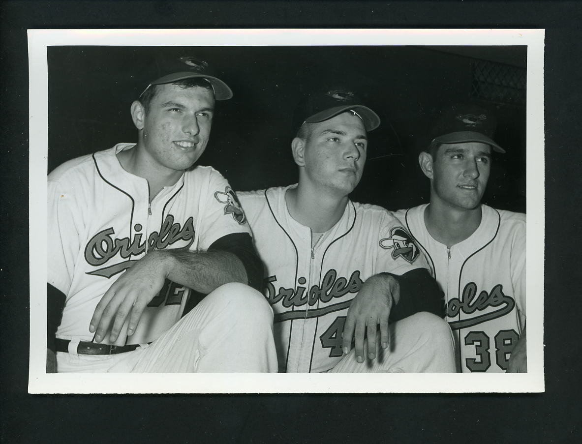 Young Hill Stars Press Original Photo Poster painting Don Wingfield Orioles