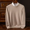 Men's Crew Neck Knitted Sweater