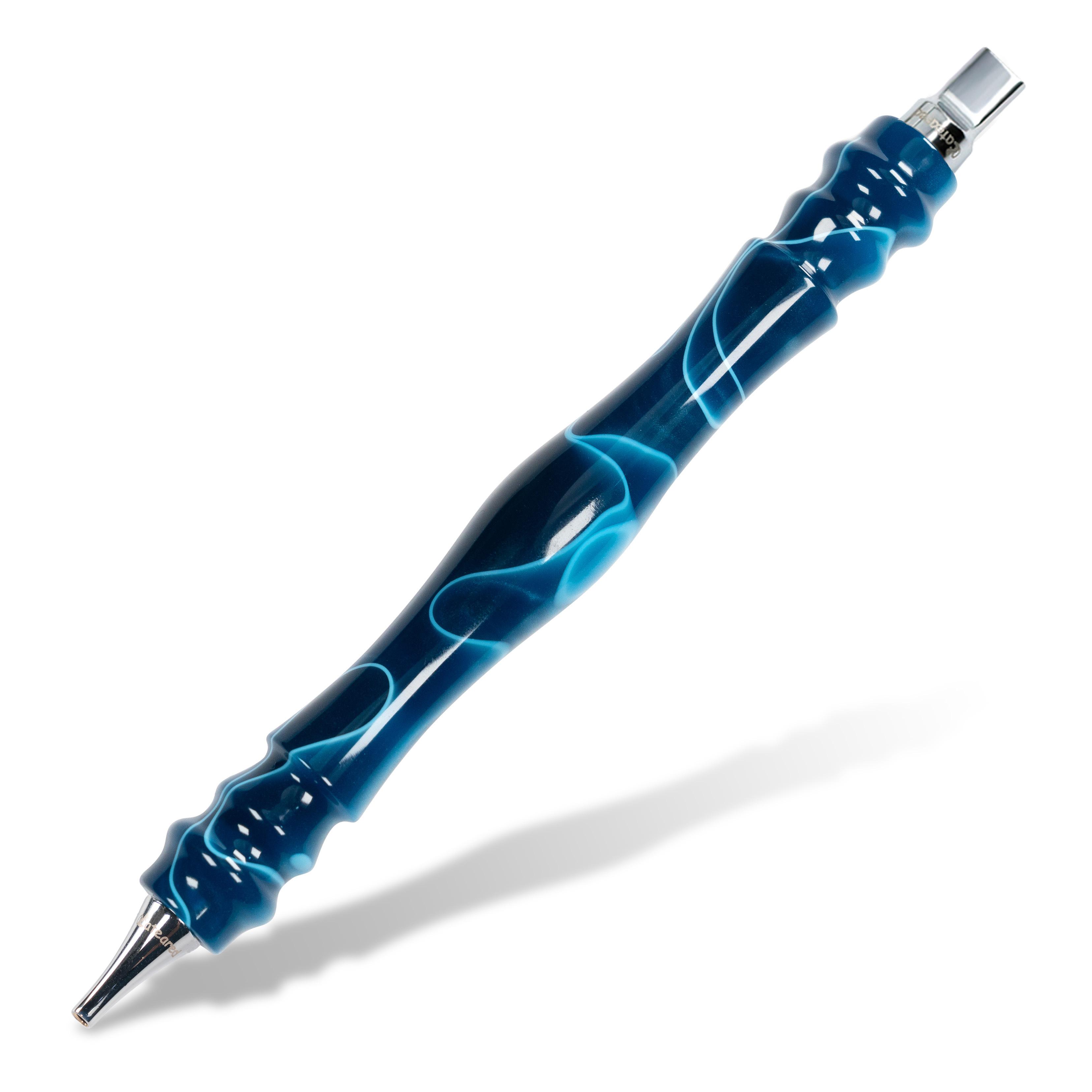 Diamond Painting Drill Pen with 6 Acrylic Tips, and Wax Storage