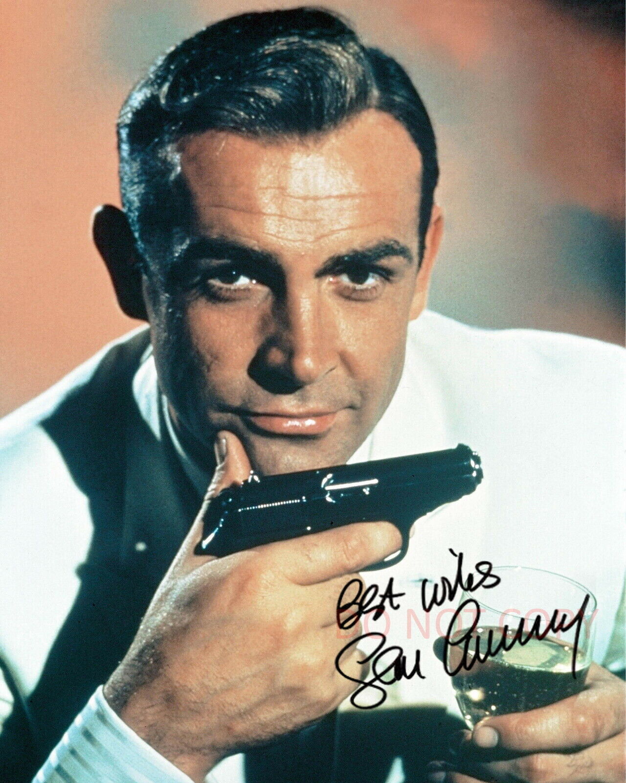 Sean Connery autographed signed 8x10 Photo Poster painting James Bond 007 Indiana Jones REPRINT