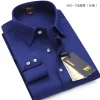 Men's business casual crystal button  shirt