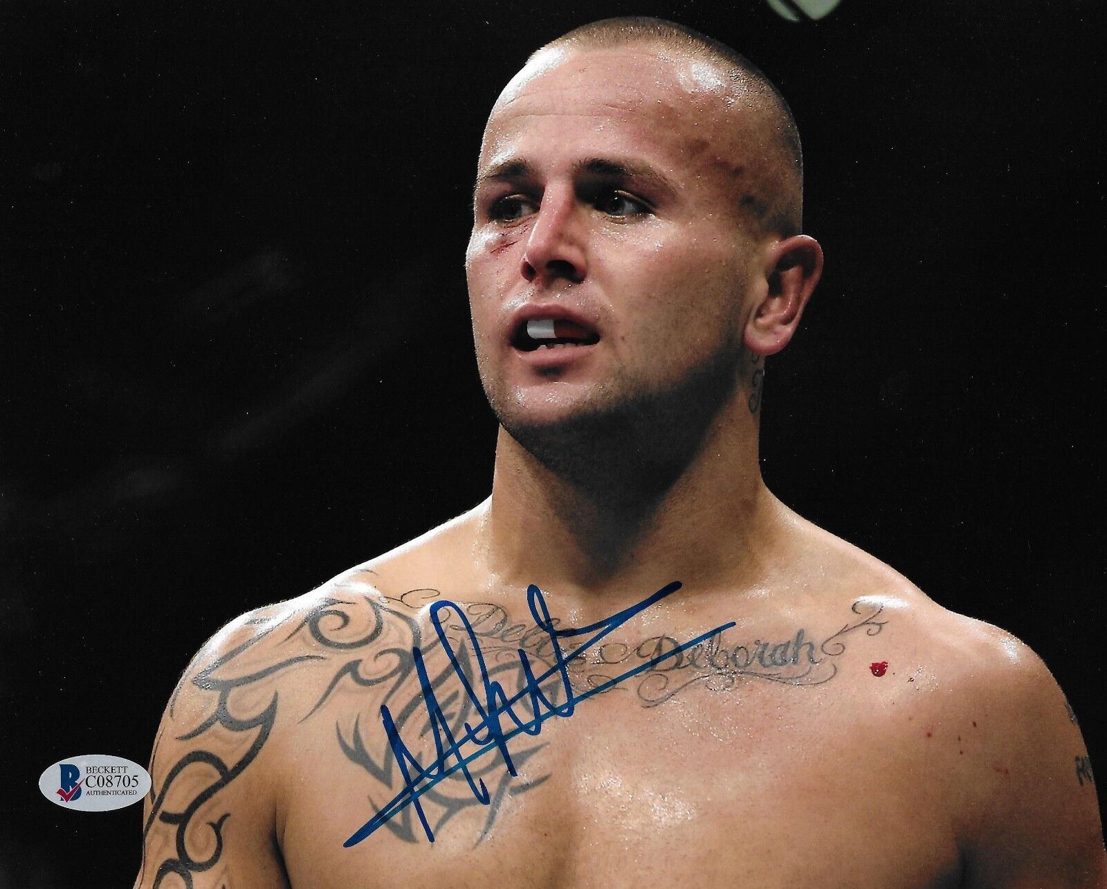 Michael Kuiper Signed 8x10 Photo Poster painting BAS Beckett COA UFC Picture Autograph 143 150