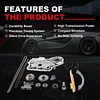 Timing Chain Kit Oil Pump Fit for Chevy Cobalt HHR Malibu Equinox 2.4L 2.2L 2.0L 2006-2015 for Pontiac-Engine 06-10 2.4L for 06-09 Saturn 2.4L for Buick-Auto 11-15 2.4L Time Tensioner Crank Sprocket