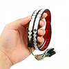 Truck Tailgate Strip Light Waterproof Red Amber Turn Signal Lighting Strips with 4-Pin Connector for Pickup Trucks SUV Car Work